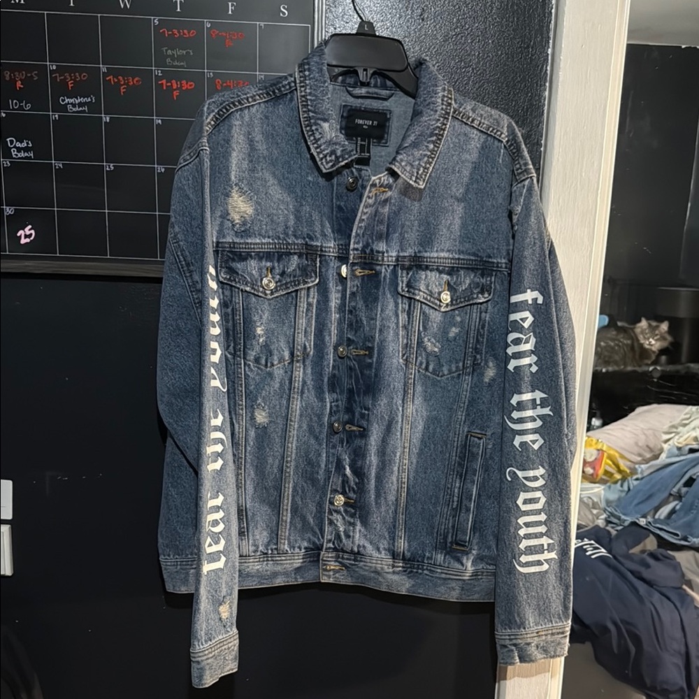 Forever 21 Blue Denim Jacket